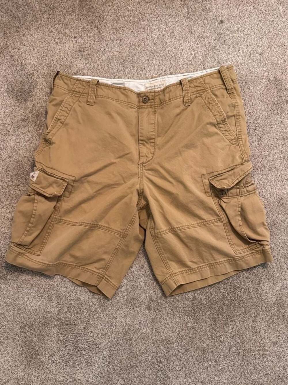 Denim & Supply Ralph Lauren Men's Tan Cargo Shorts Size 40